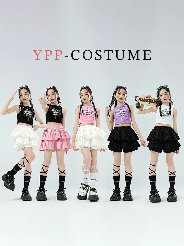 Hip Hop Girls Candy Color Crop Top Street Dance Tiered Skirts Kids Sweet Streetwear Child Jazz Cheerleader Costumes Clothes Sets
Hip Hop Girls Candy Color Crop Top Street Dance Tiered Skirts Kids Sweet Streetwear Child Jazz Cheerleader Costumes Clothes Sets