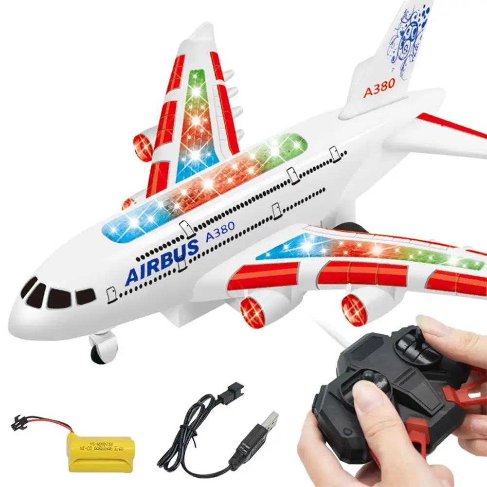 Игрушки A380, аэробус, радиоуправляемый самолет с музыкальными подсветками, большой электрический самолет с дистанционным управлением, игрушечный самолет
Игрушки A380, аэробус, радиоуправляемый самолет с музыкальными подсветками, большой электрический самолет с дистанционным управлением, игрушечный самолет