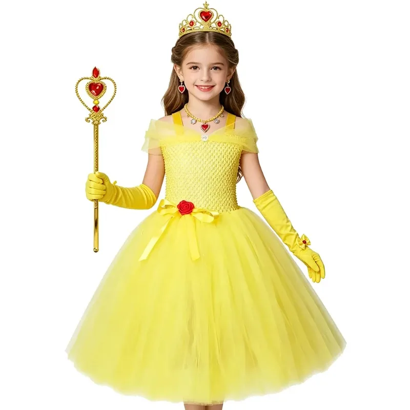 Long Yellow Puffy Dress,Girls Princess Tulle Dress for Stage Performance,Suitable for Children's Day and Halloween Party Outfits
Long Yellow Puffy Dress,Girls Princess Tulle Dress for Stage Performance,Suitable for Children's Day and Halloween Party Outfits