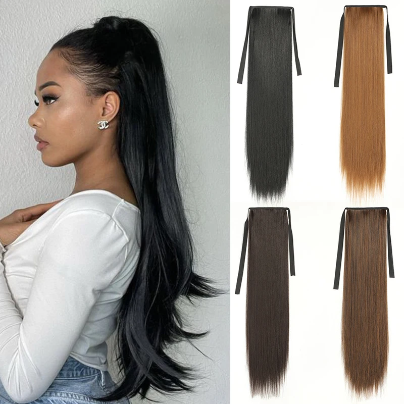 Long Straight Hair Ponytail for Women Blonde Hairpiece Ponytail Hair Extensions Synthetic Natural Straight False Hair Horse Tail
Long Straight Hair Ponytail for Women Blonde Hairpiece Ponytail Hair Extensions Synthetic Natural Straight False Hair Horse Tail