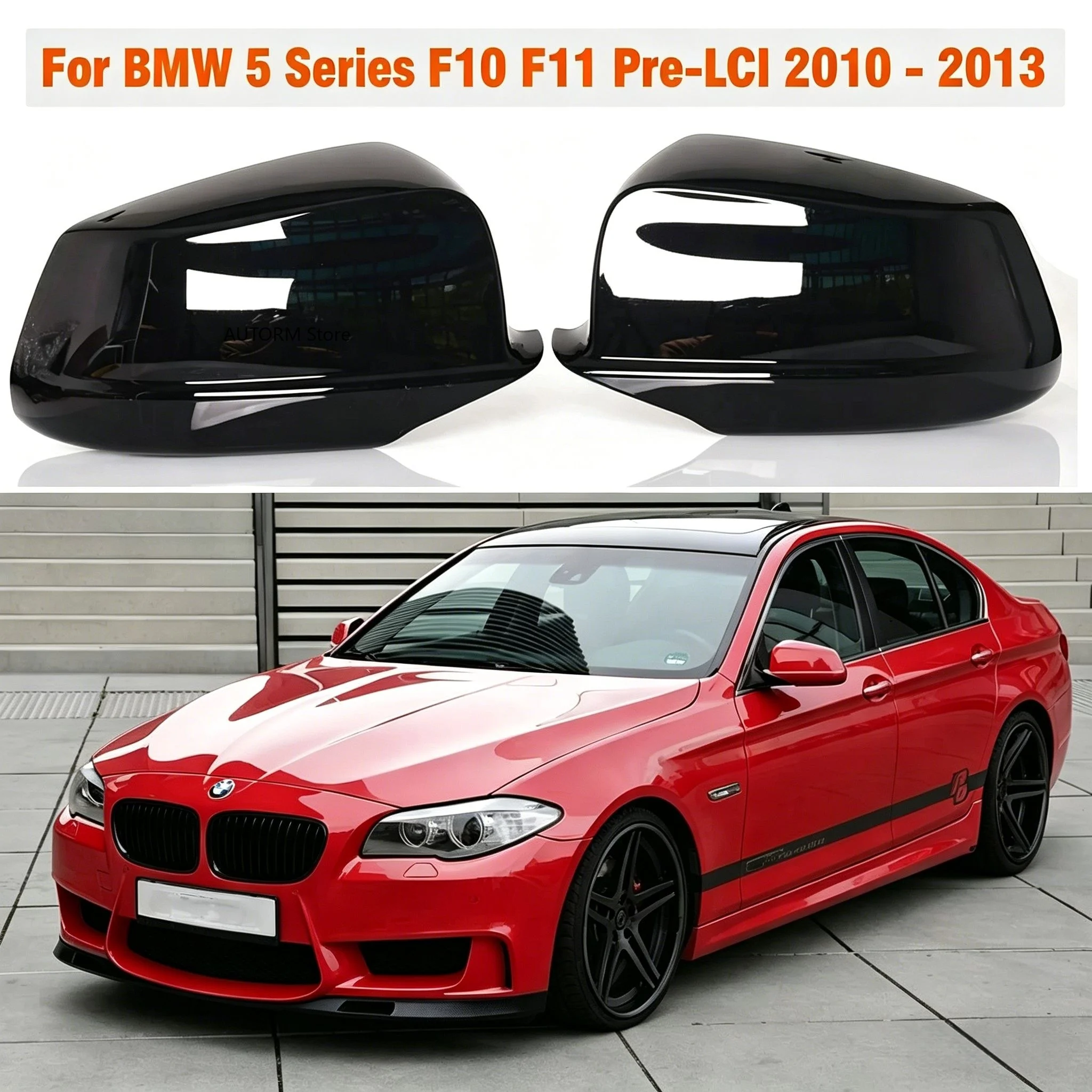 Replacement Glossy Black/Carbon Look Rear View Mirror Covers Cap For Bmw 5 Series F10/F11/F18 2011-2013 Side Wing Mirror Caps
Replacement Glossy Black/Carbon Look Rear View Mirror Covers Cap For Bmw 5 Series F10/F11/F18 2011-2013 Side Wing Mirror Caps
