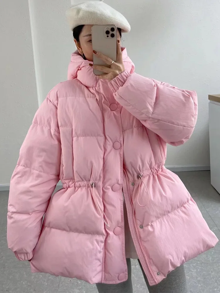 Parka Women Hooded 2023 Thick Warm Winter 90% White Duck Down Coat Bread Puffer Jacket Female Candy Colors Snow Outwear
Parka Women Hooded 2023 Thick Warm Winter 90% White Duck Down Coat Bread Puffer Jacket Female Candy Colors Snow Outwear