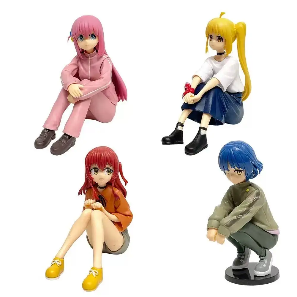 BOCCHI THE ROCK! Anime Figures Gotoh Hitori & Ijichi Nijika & Yamada Ryo & Kita Ikuyo Collect Model Action Figures Toys for Kid
BOCCHI THE ROCK! Anime Figures Gotoh Hitori & Ijichi Nijika & Yamada Ryo & Kita Ikuyo Collect Model Action Figures Toys for Kid