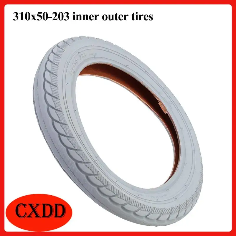 Long-Lasting 12 Inch 310x50-203 Inner and Outer Tires Designed for Electric Scooters
Long-Lasting 12 Inch 310x50-203 Inner and Outer Tires Designed for Electric Scooters
