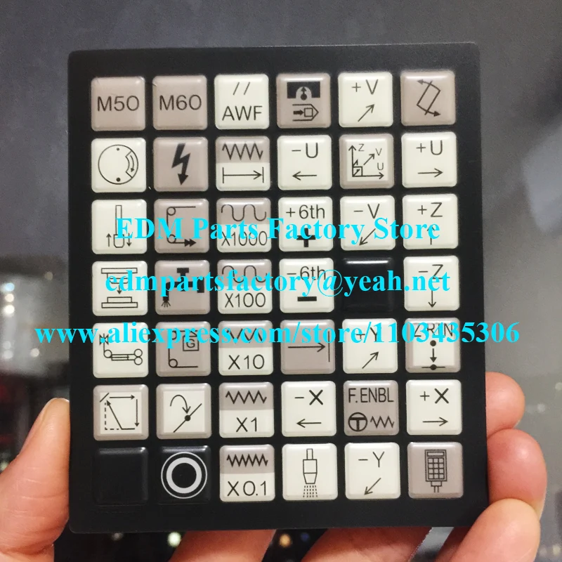 A98L-0005-0194 Панель клавиатуры EDM для Fanuc Robocut A98L-0005-0194 # F, A98L.0005.0194 
A98L-0005-0194 Панель клавиатуры EDM для Fanuc Robocut A98L-0005-0194 # F, A98L.0005.0194