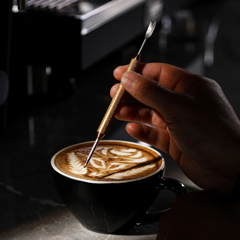 Barista Coffee Art Needles Pen Barista Tool for Cappuccino Latte Espresso Decorating Coffee Art Needles Figured Cup Tool
Barista Coffee Art Needles Pen Barista Tool for Cappuccino Latte Espresso Decorating Coffee Art Needles Figured Cup Tool