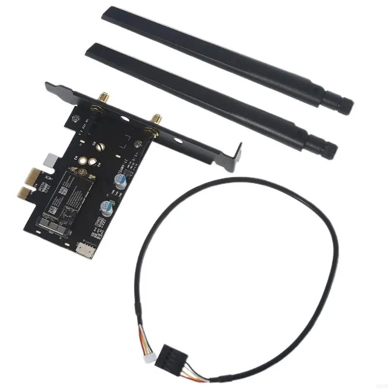 N84B BCM94360CS2 BT4.0 PCI-E Card PCI for Express Ethernet LAN WiFi Adapter 867M 300M Dual Band Support for Windows m
N84B BCM94360CS2 BT4.0 PCI-E Card PCI for Express Ethernet LAN WiFi Adapter 867M 300M Dual Band Support for Windows m