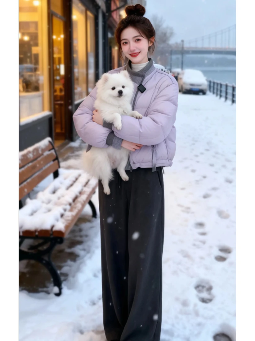 2026 Winter ort Cotton Jaet Women's Bread Sle Faionable Warm Patches Design Commute Korean Loose Fit Thiened Long S...
2026 Winter ort Cotton Jaet Women's Bread Sle Faionable Warm Patches Design Commute Korean Loose Fit Thiened Long S...