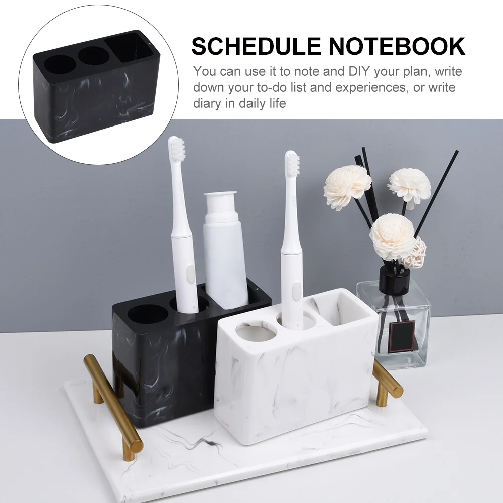 Toothbrush Holder Resin Bathroom Organizer Countertop Toothpaste Rack Shower Storage Corrosion Prevention Drain Hole Easy Clean
Toothbrush Holder Resin Bathroom Organizer Countertop Toothpaste Rack Shower Storage Corrosion Prevention Drain Hole Easy Clean