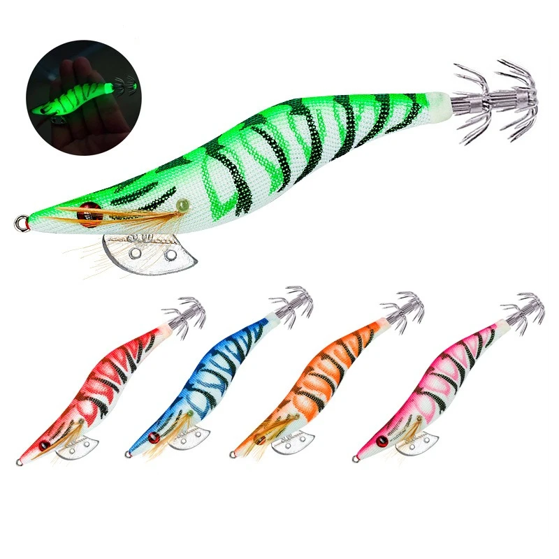 2pc/lot Fishing Wood Shrimp Luminous Squid Octopus Lure 3D Eyes Fishing Lure Hard Bait Wobbler Squid Jig Lure Artificial Shrimp
2pc/lot Fishing Wood Shrimp Luminous Squid Octopus Lure 3D Eyes Fishing Lure Hard Bait Wobbler Squid Jig Lure Artificial Shrimp