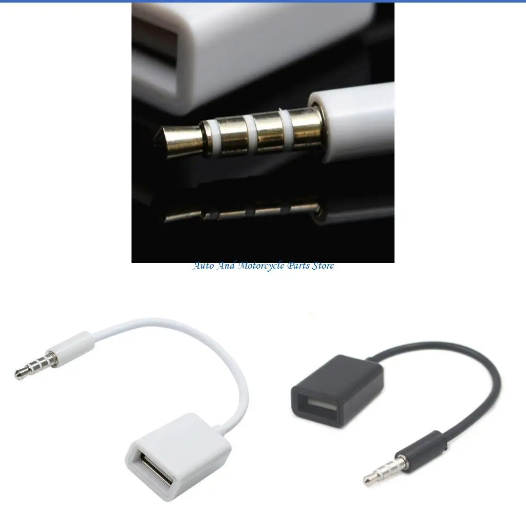 P9FD 3.5mm USB to AUX Cable Conversion Cord Suitable for Connecting Mobile Devices to Vehicle Sound Connecting Stereo Sources
P9FD 3.5mm USB to AUX Cable Conversion Cord Suitable for Connecting Mobile Devices to Vehicle Sound Connecting Stereo Sources