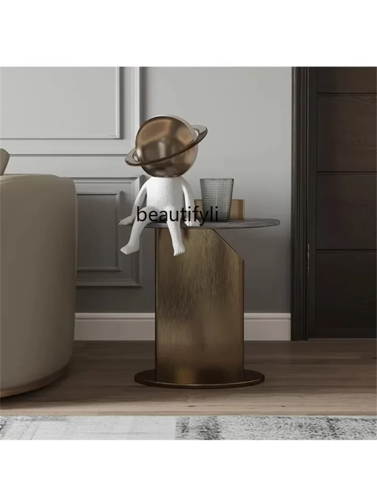07Modern Light Luxury Corner Table round Tea Table Small Apartment Stone Plate Side Table Italian Minimalist Designer Furniture
07Modern Light Luxury Corner Table round Tea Table Small Apartment Stone Plate Side Table Italian Minimalist Designer Furniture
