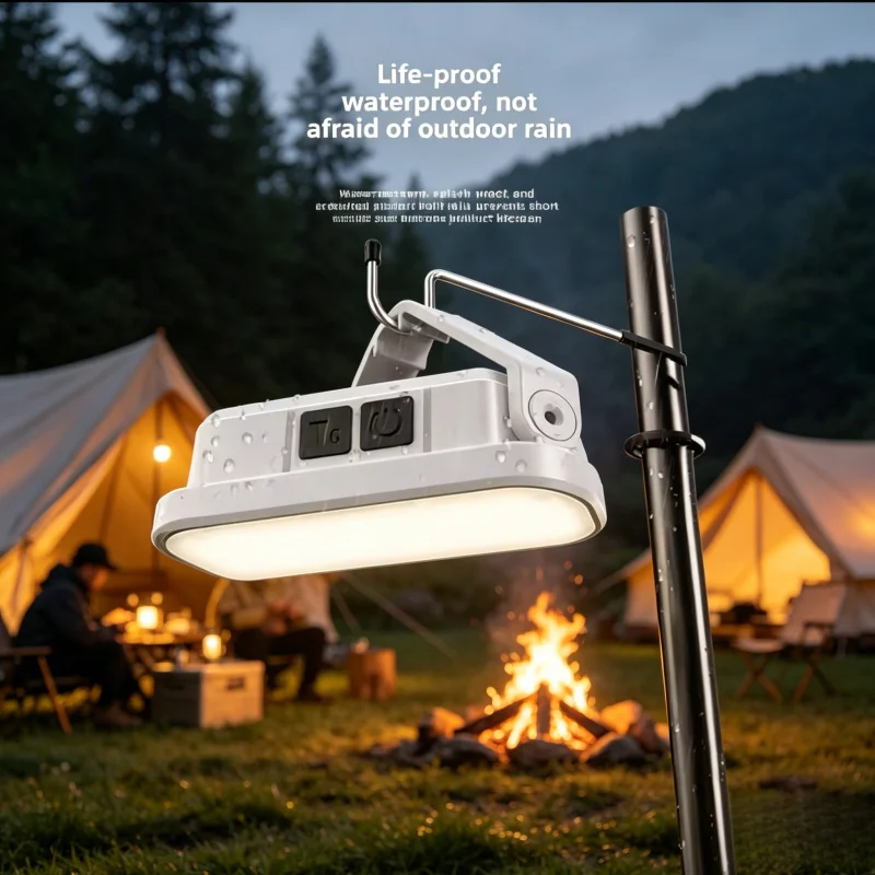 Portable Solar Camping Light, Rechargeable LED Hanging Lamp, Outdoor Tent Work Light with Digital Power Display Emergency Lamp
Portable Solar Camping Light, Rechargeable LED Hanging Lamp, Outdoor Tent Work Light with Digital Power Display Emergency Lamp
