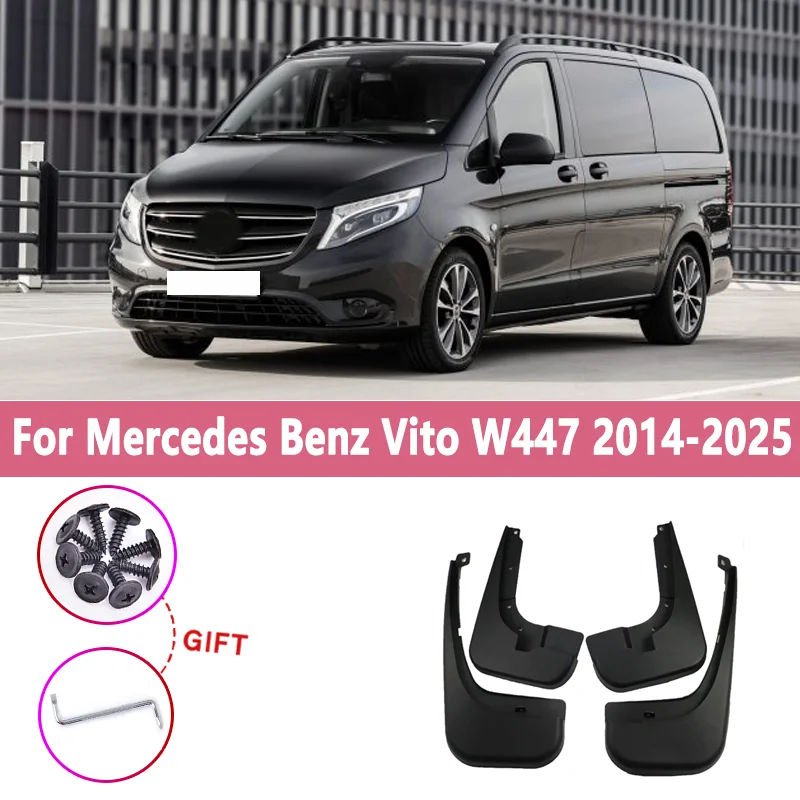 Car Mudguards For Mercedes Benz Vito W447 2014 2015-2025 4PCS/Set Fenders Anti-Splash Mudflaps Mud Guards Tools Auto Accessories
Car Mudguards For Mercedes Benz Vito W447 2014 2015-2025 4PCS/Set Fenders Anti-Splash Mudflaps Mud Guards Tools Auto Accessories