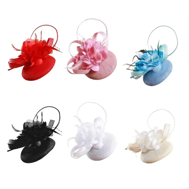 HXBA Feathered Fascinator Hat Lightweight and Breathable Design Headwear for Fashionable Women 1920s Costume Accessories
HXBA Feathered Fascinator Hat Lightweight and Breathable Design Headwear for Fashionable Women 1920s Costume Accessories