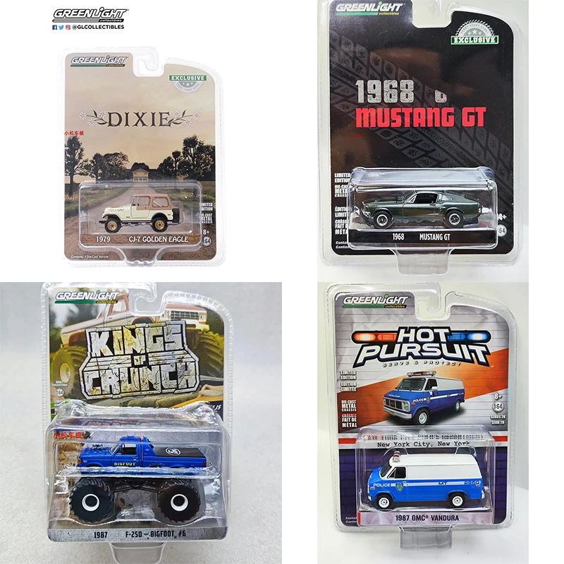 GreenLight 1:64 Mustang GT Kings of Crunch Suburban 2500, серия Dodge Durango GT, модель из сплава, коллекционные украшения 
GreenLight 1:64 Mustang GT Kings of Crunch Suburban 2500, серия Dodge Durango GT, модель из сплава, коллекционные украшения