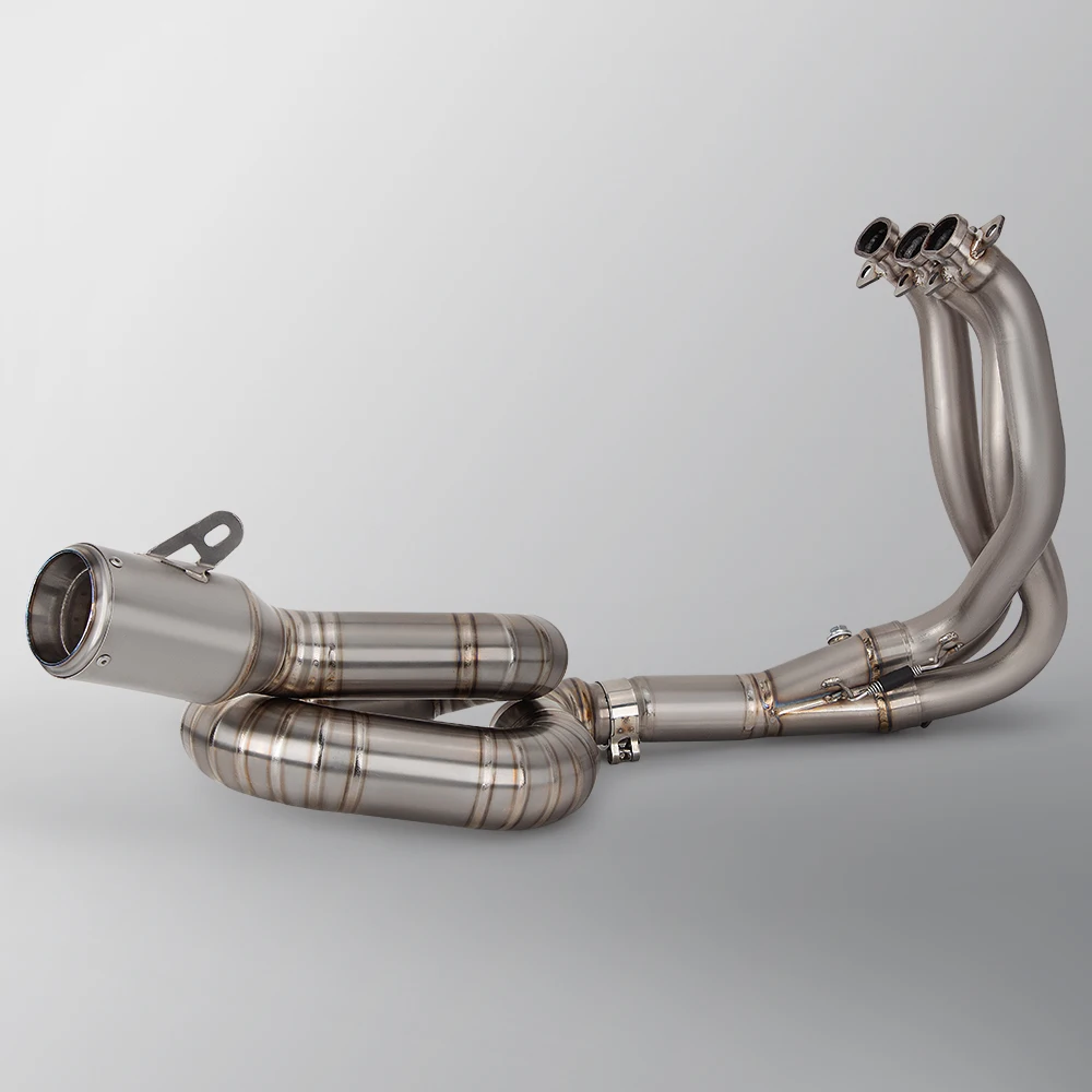 Полный комплект выхлопной системы мотоцикла, передняя средняя выхлопная труба из титанового сплава, глушитель для Triumph Street Triple 76
Полный комплект выхлопной системы мотоцикла, передняя средняя выхлопная труба из титанового сплава, глушитель для Triumph Street Triple 76