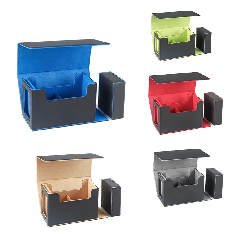 Card Deck Box With Display Window,Card Deck Case With Dice Tray Card Storage Box 35Pt Magnetic Card Holder
Card Deck Box With Display Window,Card Deck Case With Dice Tray Card Storage Box 35Pt Magnetic Card Holder
