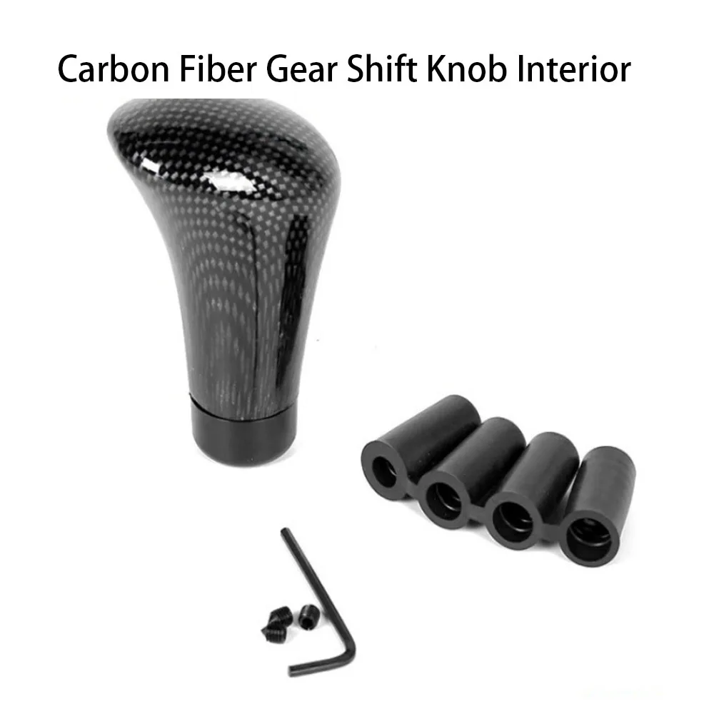 Carbon Fiber & Wood Grain Gear Shift Knob, Universal Car Interior Trim Decoration Gear Lever Decorative Accessories
Carbon Fiber & Wood Grain Gear Shift Knob, Universal Car Interior Trim Decoration Gear Lever Decorative Accessories