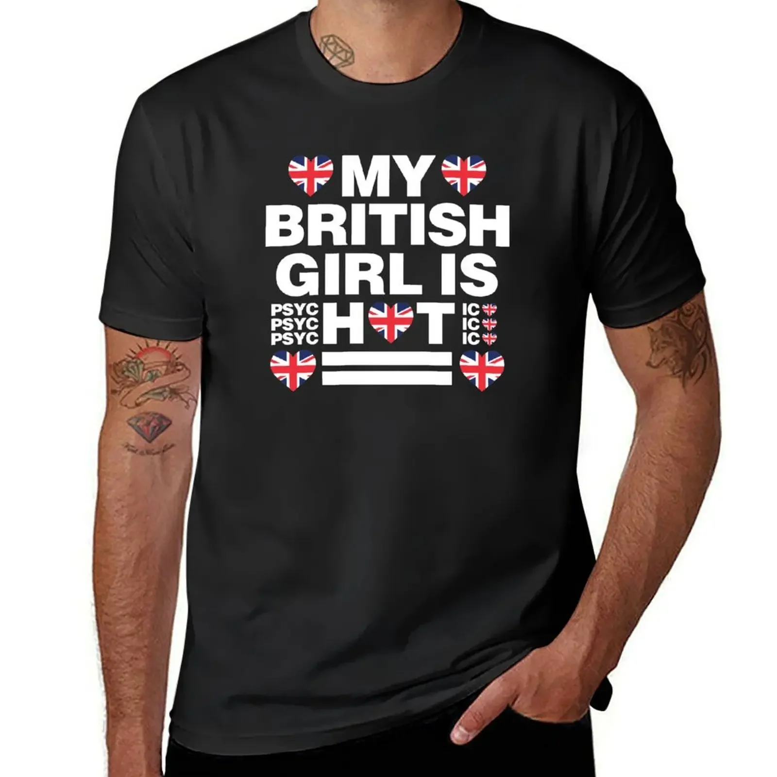 My British Girl is Hot - psychotic funny T-Shirt anime t shirts graphic tee shirt heavyweight t shirts for men
My British Girl is Hot - psychotic funny T-Shirt anime t shirts graphic tee shirt heavyweight t shirts for men