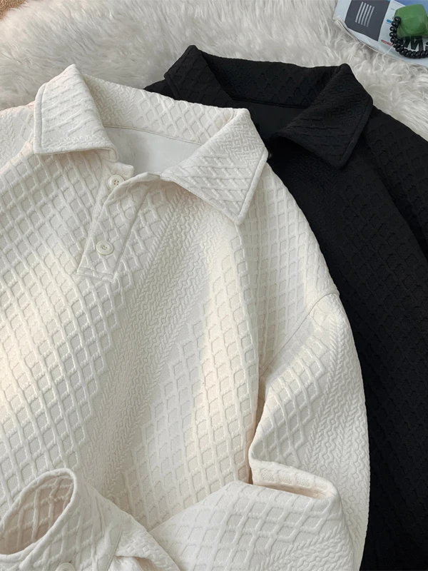 Свободный крой, длинный рукав, мужская толстовка, повседневная удобная футболка большого размера, осенняя модная уличная одежда
Свободный крой, длинный рукав, мужская толстовка, повседневная удобная футболка большого размера, осенняя модная уличная одежда