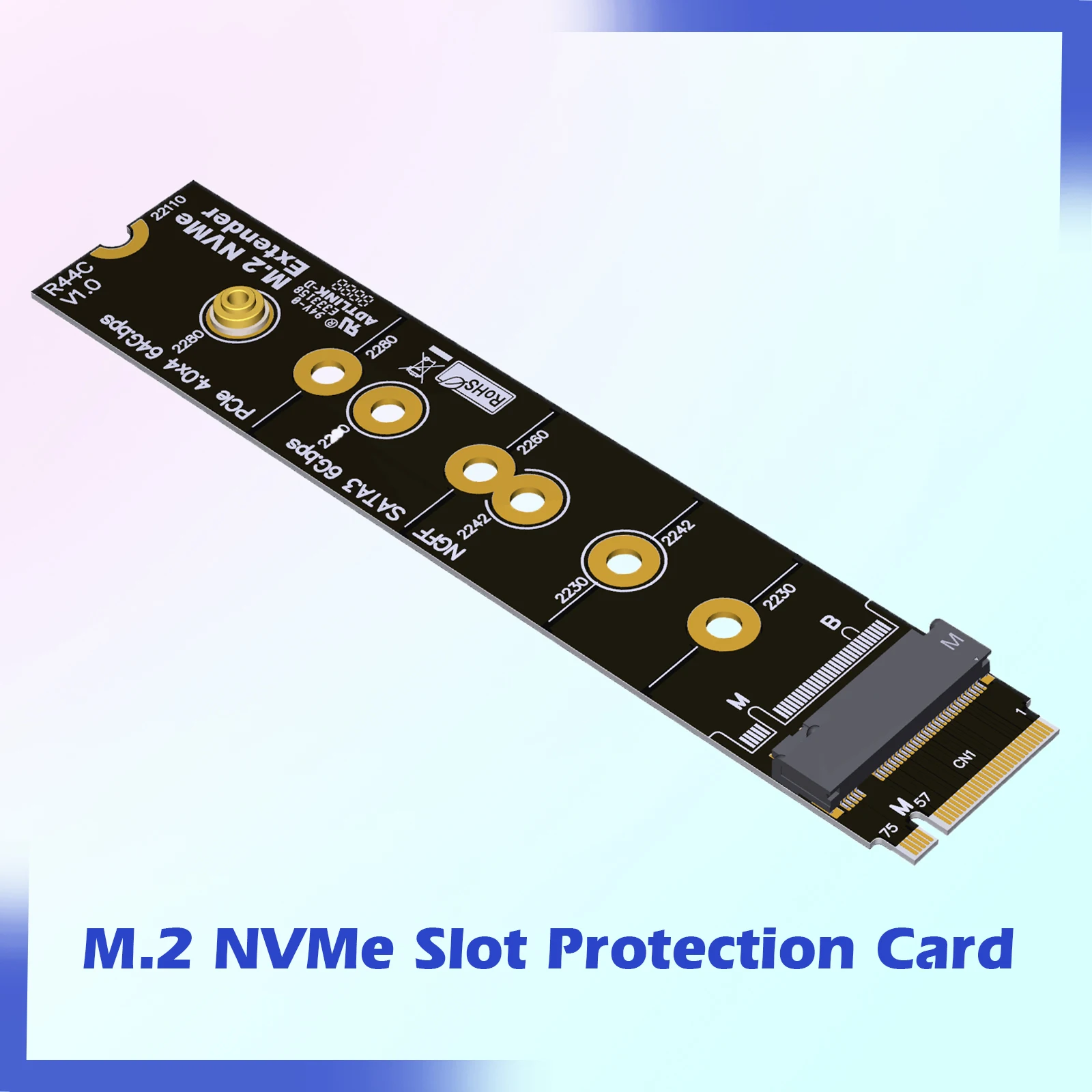 M.2 M-Key NVMe SSD адаптер удлинитель Тестовая карта защиты слота расширения-Стандартные импортные разъемы Gen4
M.2 M-Key NVMe SSD адаптер удлинитель Тестовая карта защиты слота расширения-Стандартные импортные разъемы Gen4