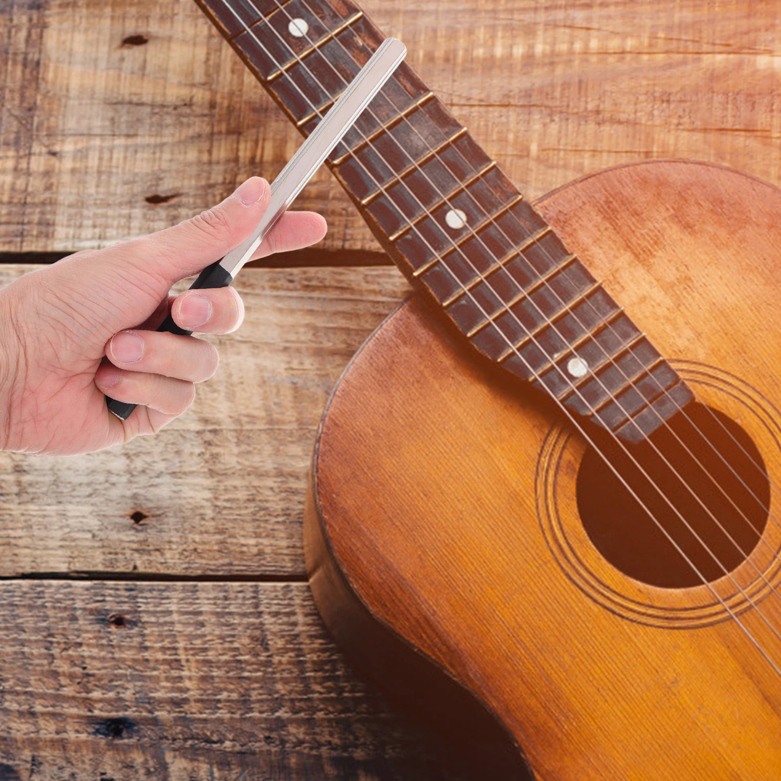 1 set 1 Set Stainless Steel Guitar Fret Crowning File Kit Acoustic Repair Tools Saddle Files Polishing Luthier Accessories
1 set 1 Set Stainless Steel Guitar Fret Crowning File Kit Acoustic Repair Tools Saddle Files Polishing Luthier Accessories