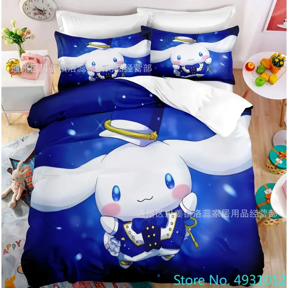 Комплект постельного белья с героями мультфильмов аниме Sanrio Cinnamoroll Melody, кавайный пододеяльник, пододеяльник, наволочка для детей, одиночный Twin King Size для девочек
Комплект постельного белья с героями мультфильмов аниме Sanrio Cinnamoroll Melody, кавайный пододеяльник, пододеяльник, наволочка для детей, одиночный Twin King Size для девочек