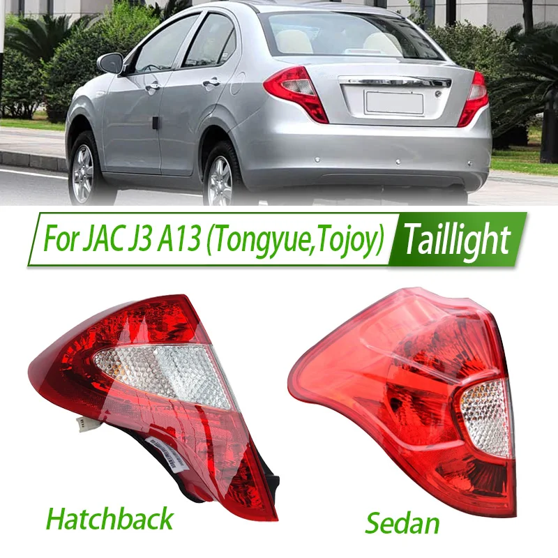 For JAC J3 A13 Tongyue Tojoy Car Taillight Assembly OEM Style Rear Lamp with Turn Signal Reverse Light Direct Fit Replacement
For JAC J3 A13 Tongyue Tojoy Car Taillight Assembly OEM Style Rear Lamp with Turn Signal Reverse Light Direct Fit Replacement