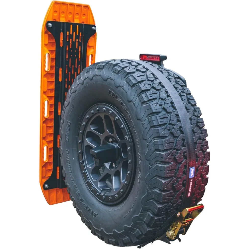 Spare Tire Accessory Bracket (Spare Tire Accessory Bracket w/Strap and MAXTRAX Mounting Plate)
Spare Tire Accessory Bracket (Spare Tire Accessory Bracket w/Strap and MAXTRAX Mounting Plate)