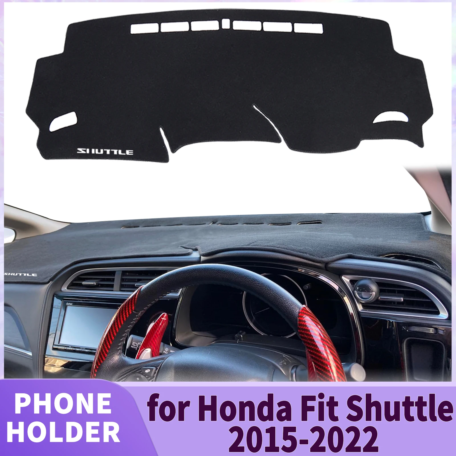 fit for Honda Fit Shuttle Wagon Gk8 2015-2022 RHD Dashmat Car Accessories Dashboard Cover Pad DashMat Sunshade Protective Carpet
fit for Honda Fit Shuttle Wagon Gk8 2015-2022 RHD Dashmat Car Accessories Dashboard Cover Pad DashMat Sunshade Protective Carpet