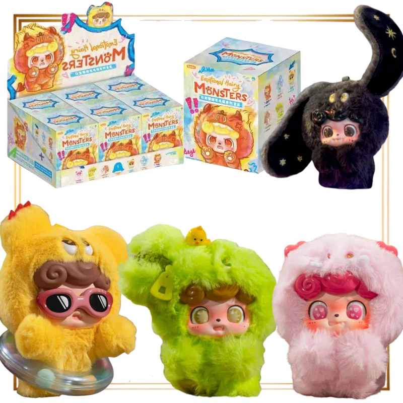 MINISO JOTOYS Q Bao Emotional Hairy Monster Series Surprise Box Pendant Plush Ornament Holiday Gifts for Girls Anime Peripherals
MINISO JOTOYS Q Bao Emotional Hairy Monster Series Surprise Box Pendant Plush Ornament Holiday Gifts for Girls Anime Peripherals