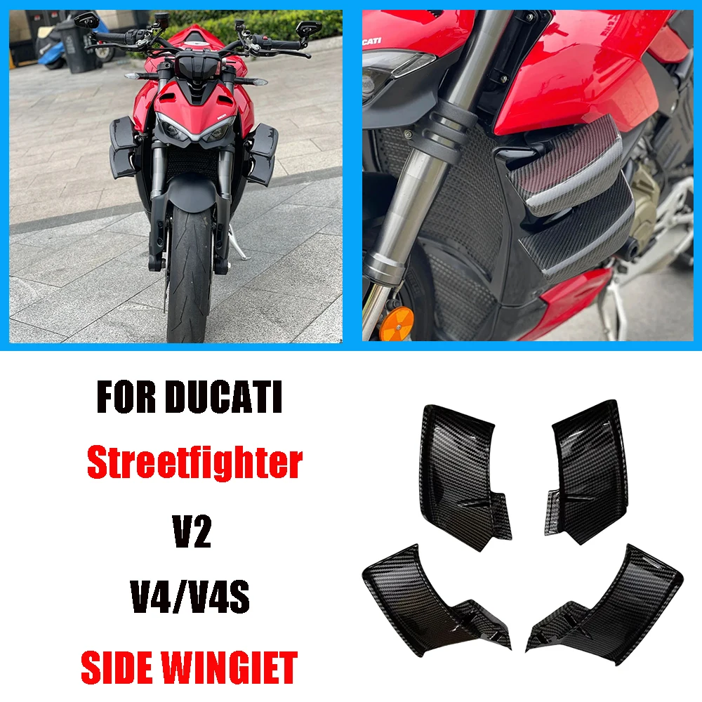 V4S WINGLETKIT For Ducati Streetfighter V4 V4S V2 Motorcycle accessories Fixed wing V4 Fixed Winglet
V4S WINGLETKIT For Ducati Streetfighter V4 V4S V2 Motorcycle accessories Fixed wing V4 Fixed Winglet