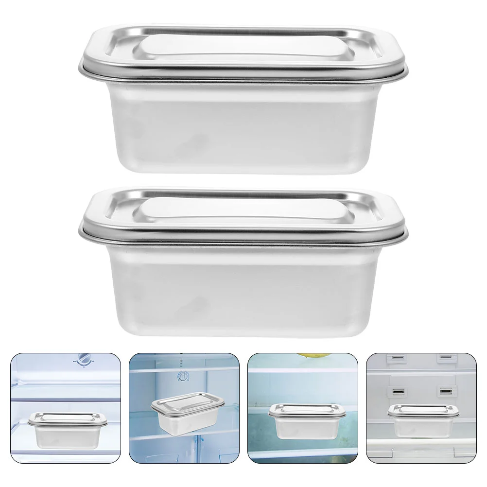 2 Pcs Ice Cream Sealed Box Food Containers for Lunch Boxes Fridge Bento Accessories Portable Kids Set Refrigerator
2 Pcs Ice Cream Sealed Box Food Containers for Lunch Boxes Fridge Bento Accessories Portable Kids Set Refrigerator