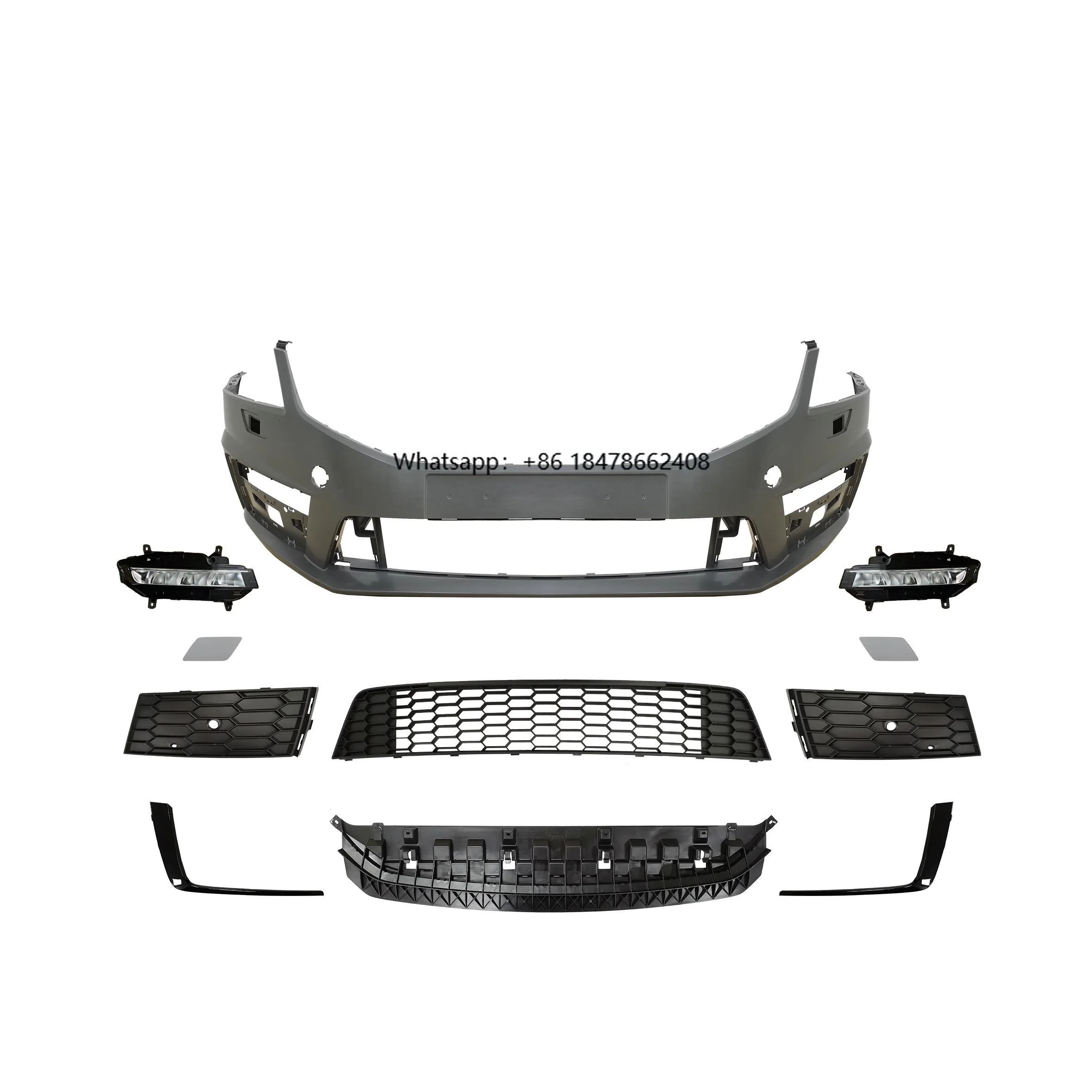 For SKODA OCTAVIA FRONT BUMPER BODY KIT 2017-2019 UPGRADE to RS
For SKODA OCTAVIA FRONT BUMPER BODY KIT 2017-2019 UPGRADE to RS