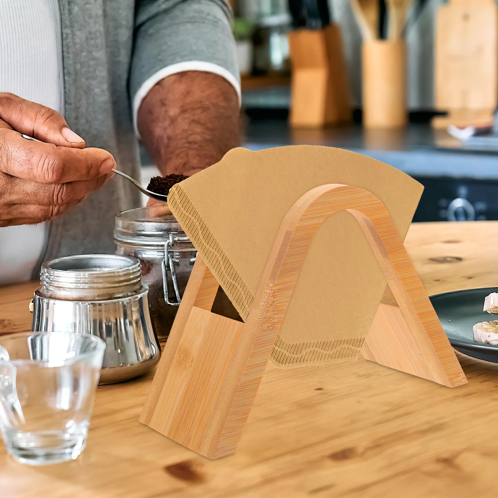 Coffee Filter Holder Paper Holdder Rack Bar Accessories Holders for Counter Portable
Coffee Filter Holder Paper Holdder Rack Bar Accessories Holders for Counter Portable