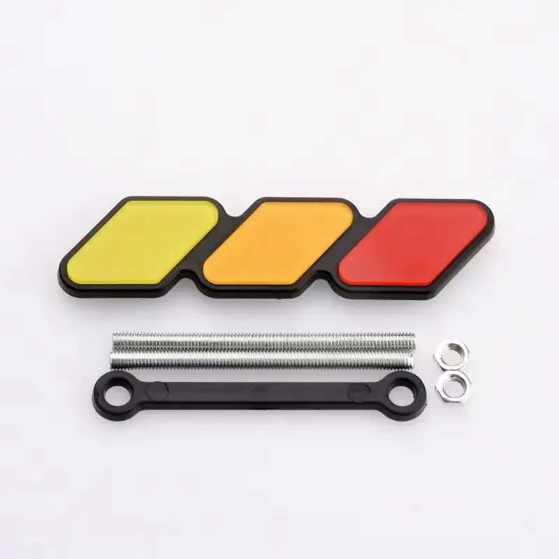Flying Wing 3-Color Stripe Grille Badge Emblem W/No Removal Required Toggle Anchor Bolts For Tacoma Tundra 4Runne
Flying Wing 3-Color Stripe Grille Badge Emblem W/No Removal Required Toggle Anchor Bolts For Tacoma Tundra 4Runne