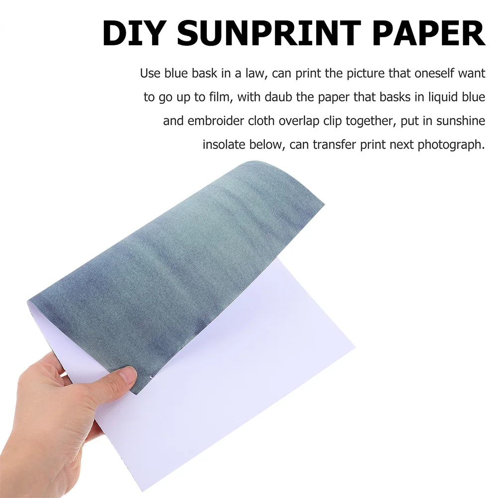 48 Sheets A5 White Cyanotype Paper Solar Print Art Craft Kit Photography Sun Sensitive Materials Safe Coated Long Preservation
48 Sheets A5 White Cyanotype Paper Solar Print Art Craft Kit Photography Sun Sensitive Materials Safe Coated Long Preservation