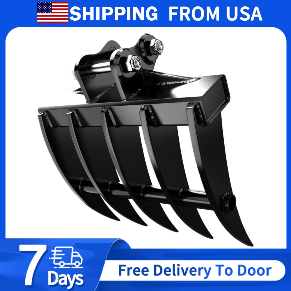 ATTACHXPRO Mini Excavator Attachment 400mm Rake With Pins,1-1.5Ton Mini Excavator Rake Accessories,Commitment Full Payment Free
ATTACHXPRO Mini Excavator Attachment 400mm Rake With Pins,1-1.5Ton Mini Excavator Rake Accessories,Commitment Full Payment Free