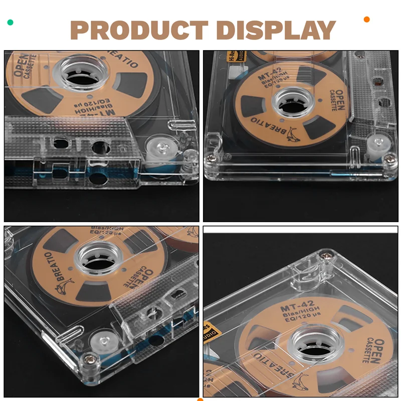 【T07A】Retro Audio Double-Sided Blank Cassette Tape 50-Minute Metal Reel Type I Reel To Reel
【T07A】Retro Audio Double-Sided Blank Cassette Tape 50-Minute Metal Reel Type I Reel To Reel