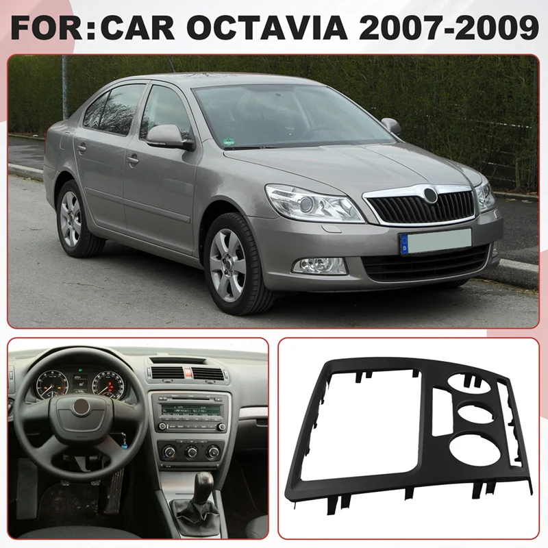 2DIN Car Radio Fascia Frame DVD GPS Navigation MP5 Panel Cover For Skoda Octavia 2007-2009
2DIN Car Radio Fascia Frame DVD GPS Navigation MP5 Panel Cover For Skoda Octavia 2007-2009