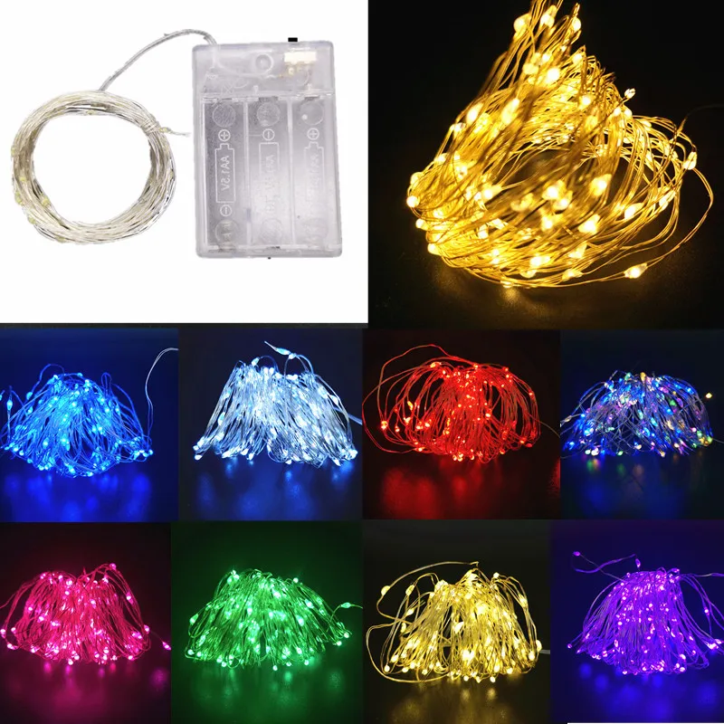 Copper Wire LED Fairy String Lights 1/2 /3/5/10m Battery Powered Garland For Holiday Christmas Lights Wedding Party Decoration
Copper Wire LED Fairy String Lights 1/2 /3/5/10m Battery Powered Garland For Holiday Christmas Lights Wedding Party Decoration