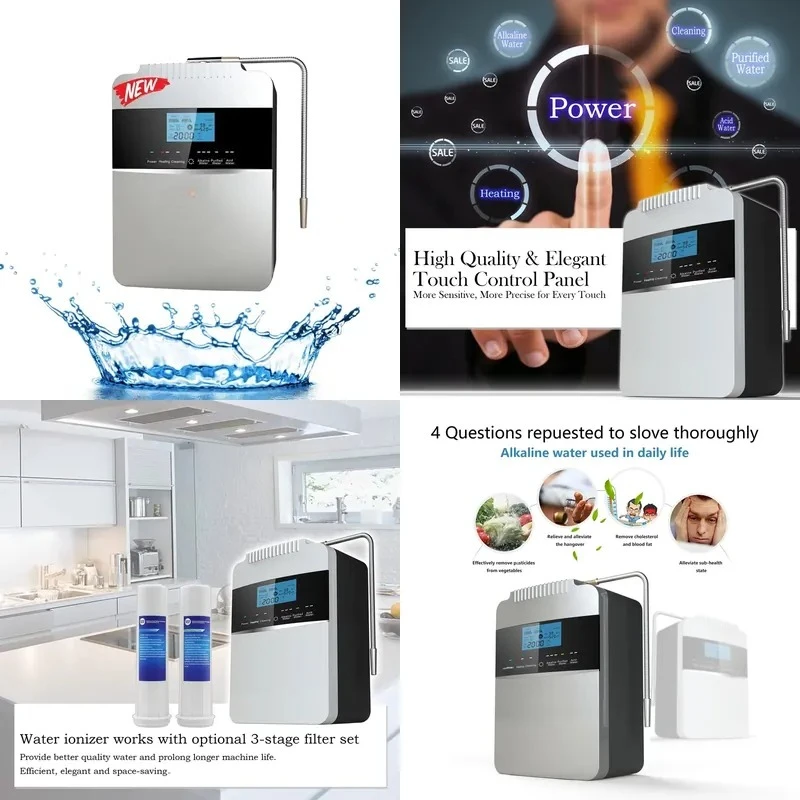 Water Generator Machine for Kangen 8 Ti-Pt Plates Alkaline Water Ionizer pH 2.8-11.2 Plastic Housing Battery Powered
Water Generator Machine for Kangen 8 Ti-Pt Plates Alkaline Water Ionizer pH 2.8-11.2 Plastic Housing Battery Powered