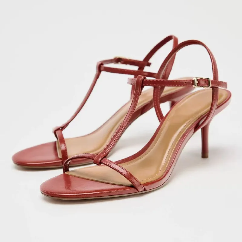 Роскошные брендовые дизайнерские босоножки на каблуке, женские модные узкие Т-образные ремешки с пряжкой, элегантные модельные туфли-лодочки, сексуальные удобные пляжные туфли с открытым носком
Роскошные брендовые дизайнерские босоножки на каблуке, женские модные узкие Т-образные ремешки с пряжкой, элегантные модельные туфли-лодочки, сексуальные удобные пляжные туфли с открытым носком
