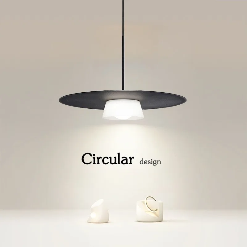 Minimalist and Creative Circular Glass Pendant Lights Coffee Shop Restaurant Designer Homestay Indoor Suspension Lights Fixtures
Minimalist and Creative Circular Glass Pendant Lights Coffee Shop Restaurant Designer Homestay Indoor Suspension Lights Fixtures