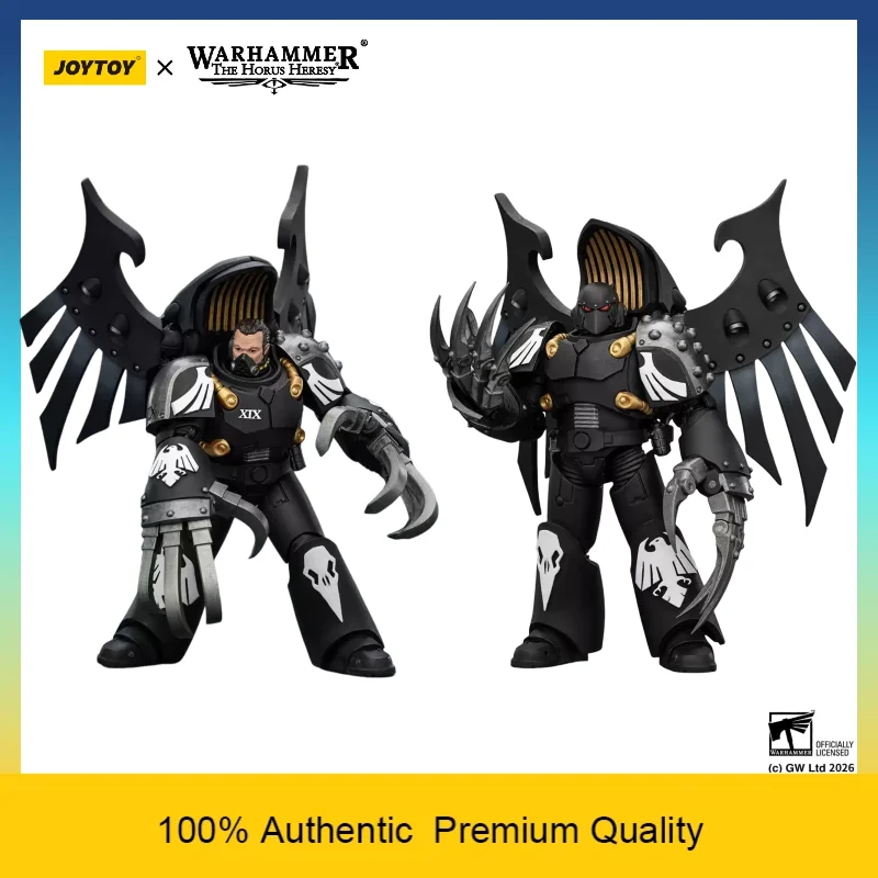 JOYTOY Warhammer The Horus Heresy Raven Guard Dark Fury Chooser of The Slain 2-Pack 1/18 Scale Collectible Action Figure Model
JOYTOY Warhammer The Horus Heresy Raven Guard Dark Fury Chooser of The Slain 2-Pack 1/18 Scale Collectible Action Figure Model