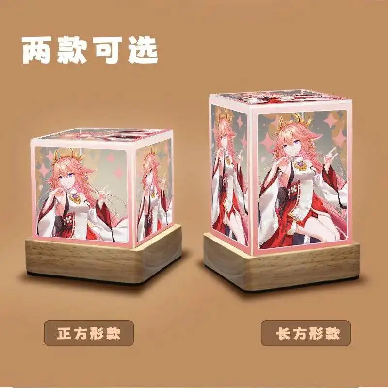 Genshin Impact Yae Miko Cosplay Acrylic Three-Colour Night Acg Light Cartoon Bed Nights Lamp Night-Light Accessories
Genshin Impact Yae Miko Cosplay Acrylic Three-Colour Night Acg Light Cartoon Bed Nights Lamp Night-Light Accessories