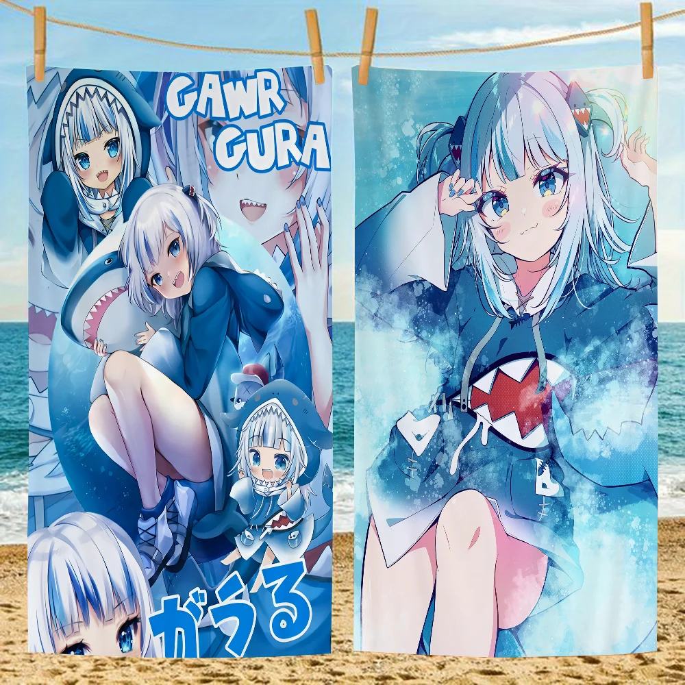 Gawr Gura Kawaii Beach Towel Cartoon Cute Summer Kids Large Bath Pool Beach Towel Microfiber Absorbent For Swimming Travel
Gawr Gura Kawaii Beach Towel Cartoon Cute Summer Kids Large Bath Pool Beach Towel Microfiber Absorbent For Swimming Travel