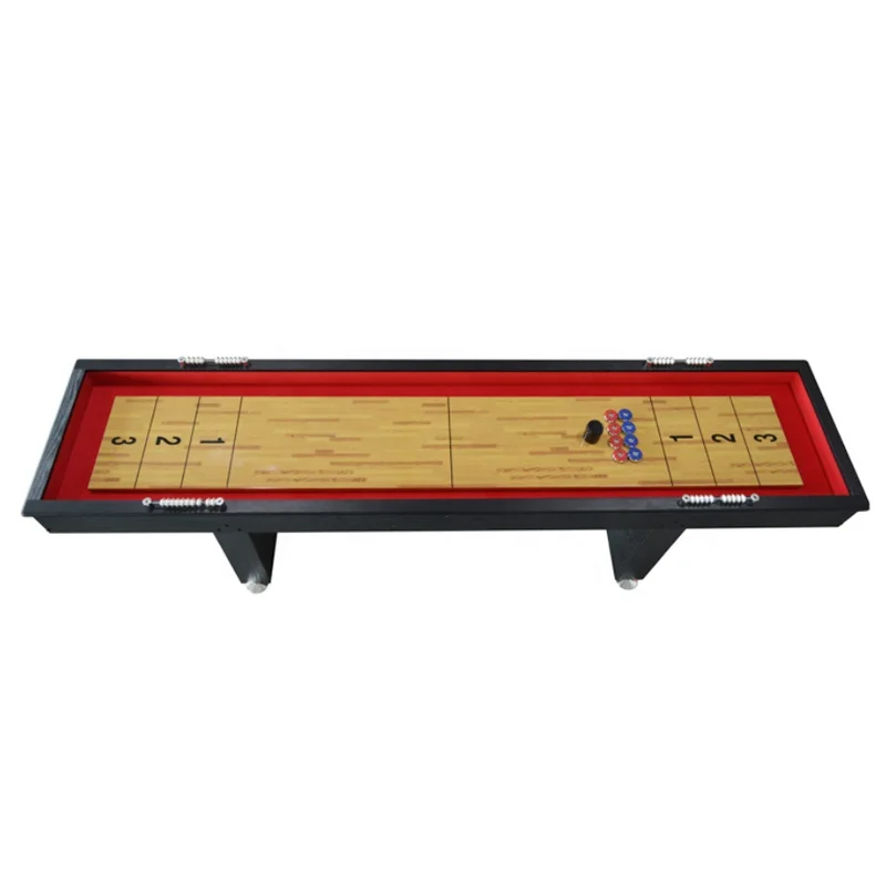Solid Wood Shuffleboard Table 9ft 12ft 14ft 16ft, Indoor Sports Game Table, High Quality Shuffleboard for Game Room
Solid Wood Shuffleboard Table 9ft 12ft 14ft 16ft, Indoor Sports Game Table, High Quality Shuffleboard for Game Room