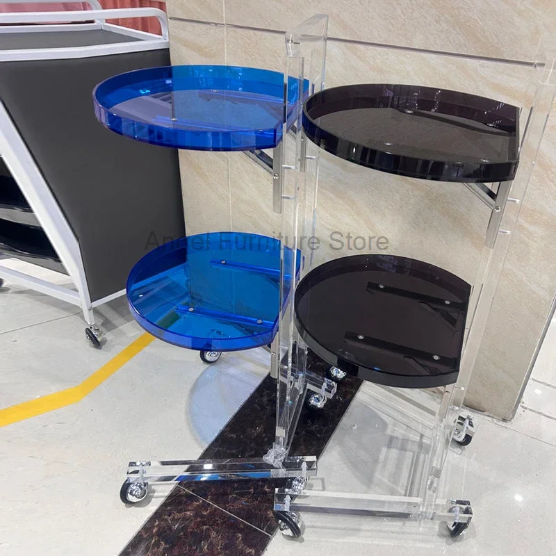 Hairdressing Aesthetic Trolley Manicure Design Utility Rolling Hair Trolley Acrylic Carro Peluqueria Hair Salon Furniture MQ50SL
Hairdressing Aesthetic Trolley Manicure Design Utility Rolling Hair Trolley Acrylic Carro Peluqueria Hair Salon Furniture MQ50SL